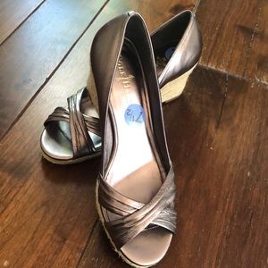 Cole Haan Metallic espadrilles